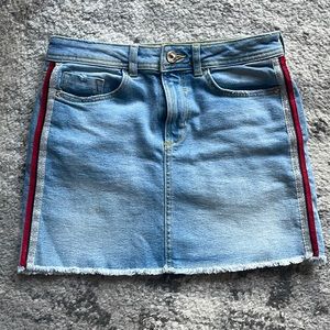 Zara denim skirt